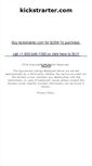 Mobile Screenshot of kickstrarter.com